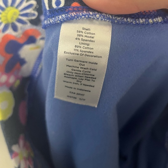 T by Talbots UPF 50 DAISY PRINT SKORT size 1X - Picture 6 of 6